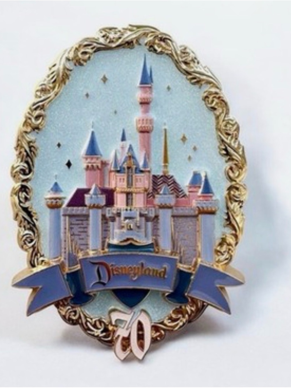 Disney Gold Backing Pin with Silver Magnets